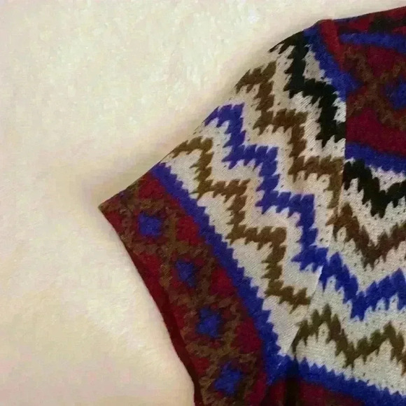 London Times Women's Short Sleeve Knit Dress Pleated Skirt Size 8 - Picture 3 of 8